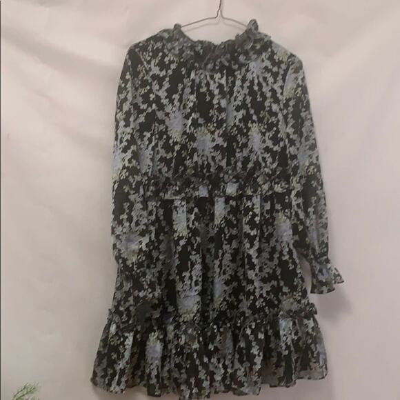 NWT TED BAKER LONDON RUFFLE DETAILS DRESS … - Picture 2 of 9